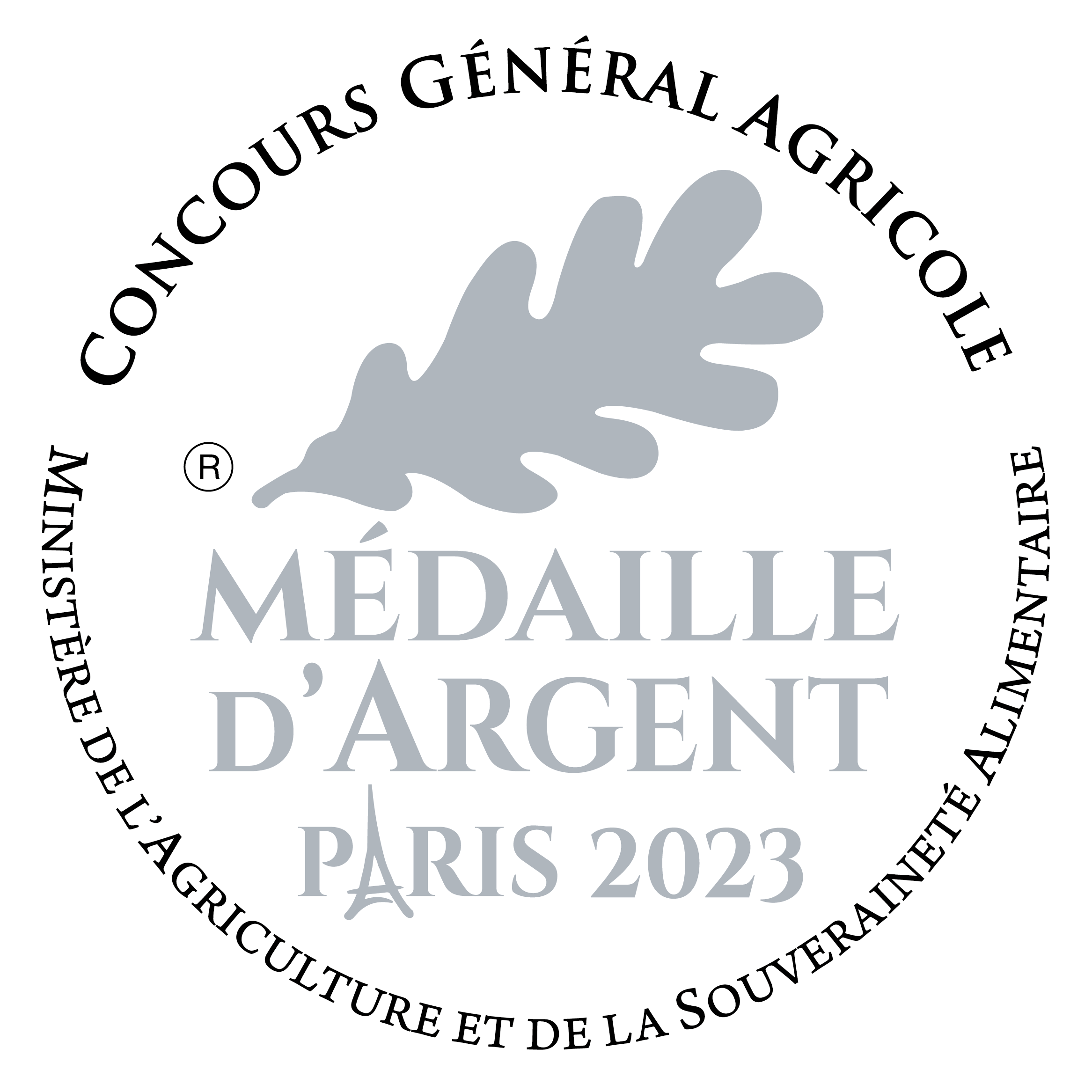 Médaille d'argent, Concours général agricole 2023