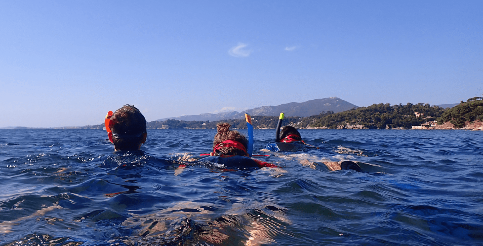 Garonne underwater trail in Le Pradet © Lola Doux - Parc national de Port-Cros